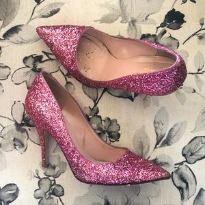 Kate Spade Glitter Heels